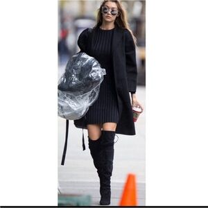 Stuart Weizmann Lowland Suede over the knee boots